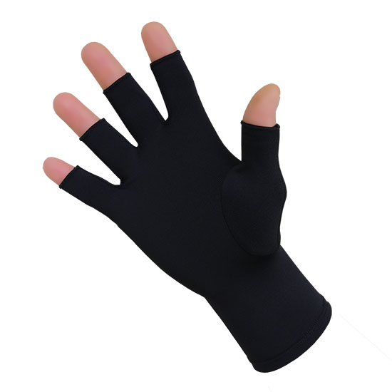 fingerless hand gloves