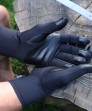 Infrared Gloves Leather Grip Patches Man Hands